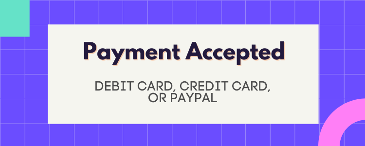 Payment Method on fivesquid accepted
