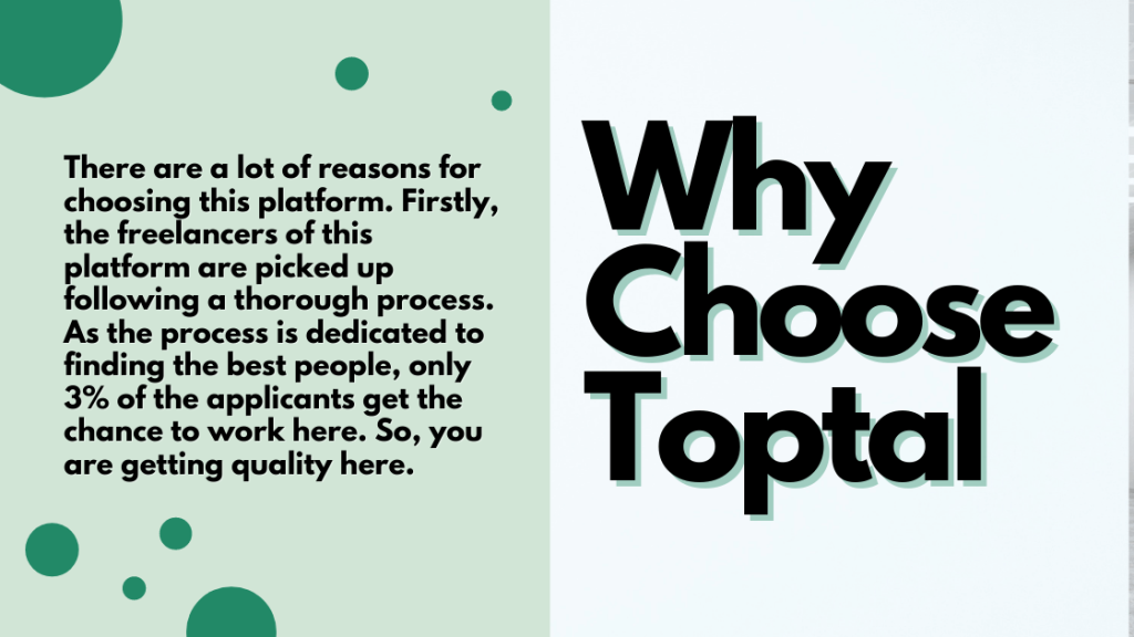 Why Choose Toptal.com