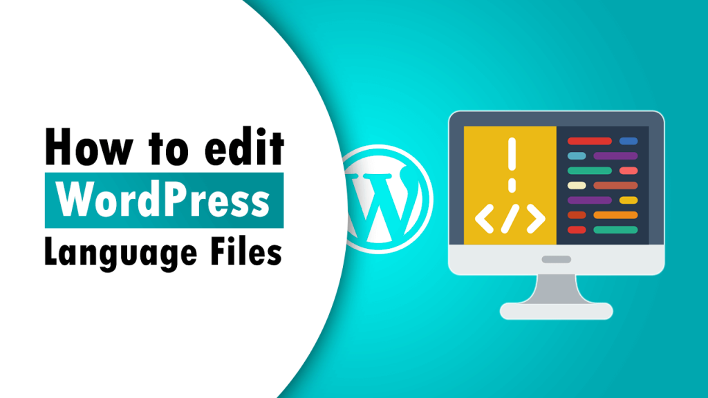 How to edit WordPress language files