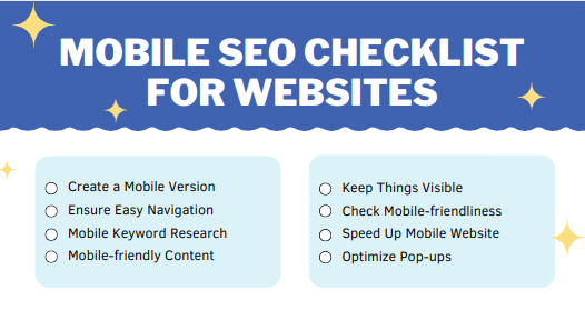 Mobile SEO Checklist for Websites